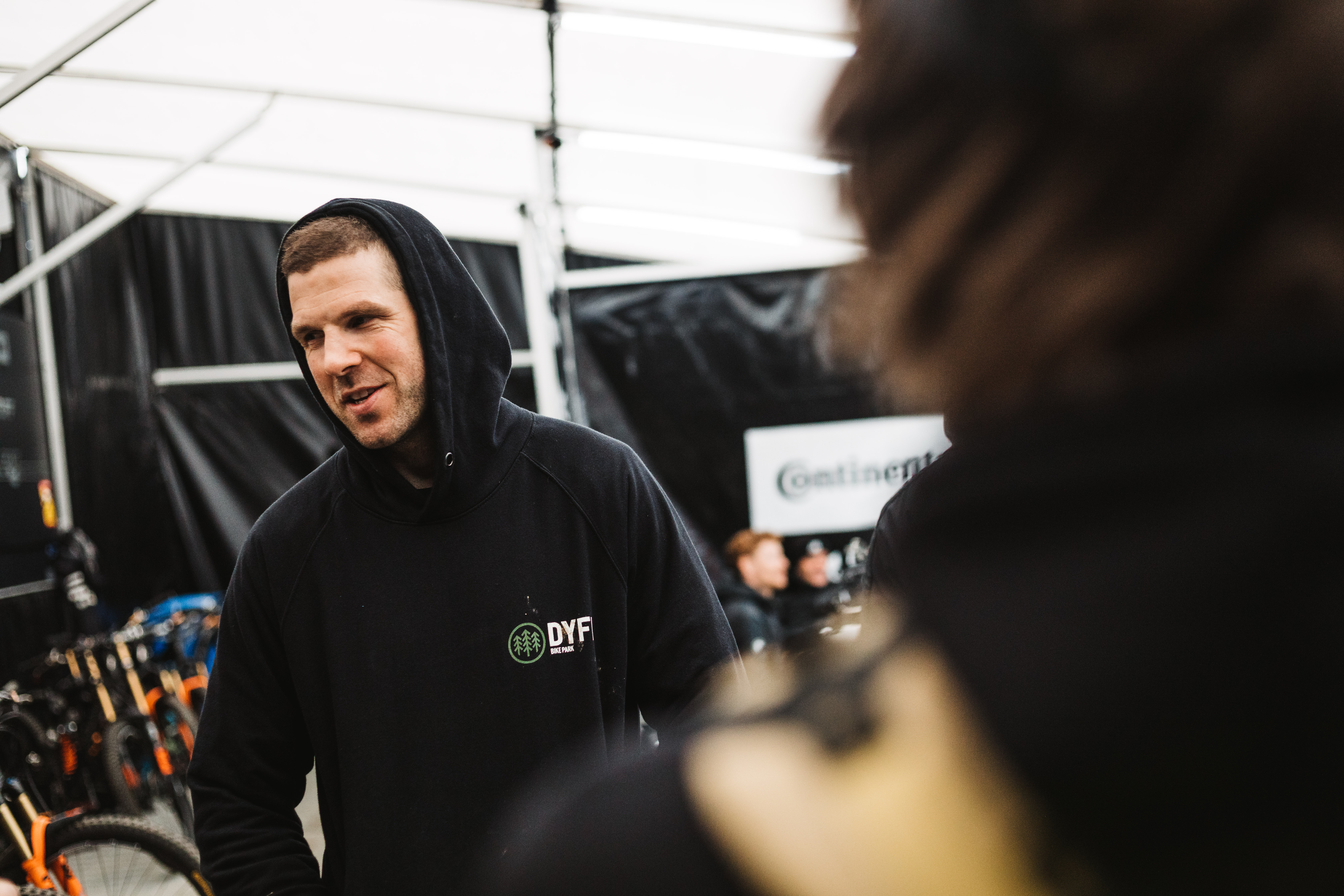 Dan Atherton Classic Hoodie in Race pits