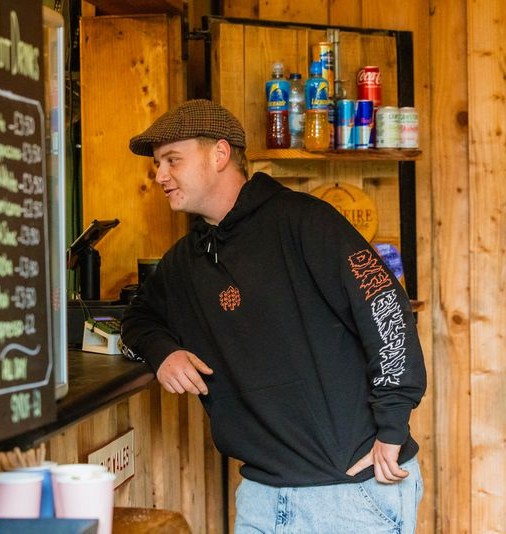 Dyfi Life Hoodie - Black