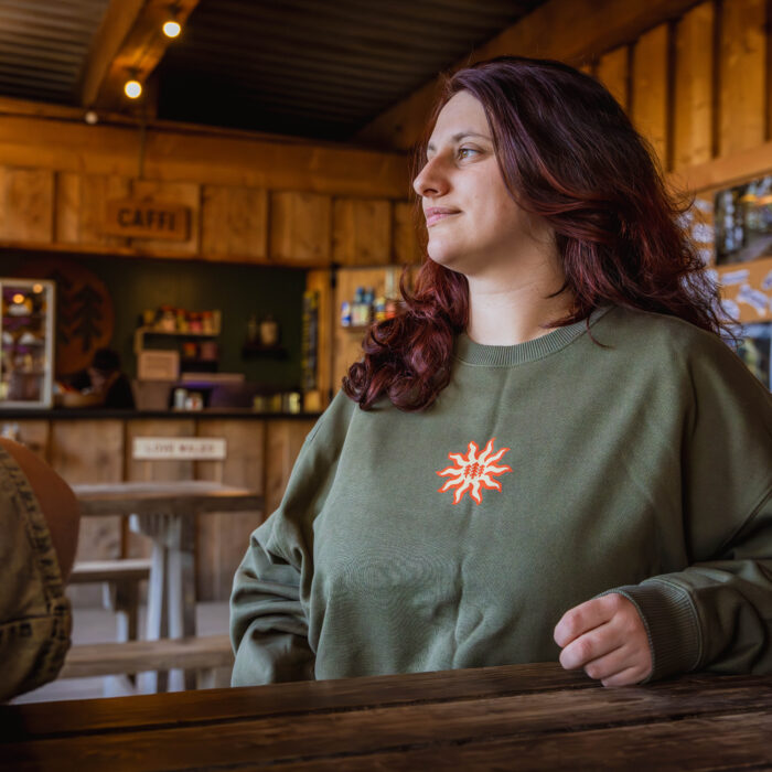 Golden Hour Sweatshirt - Khaki